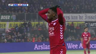 Samenvatting PEC Zwolle  FC Utrecht [upl. by Kelly]