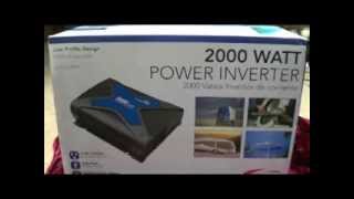 Whistler Pro2000Watt Power Inverter PART 1 [upl. by Adrial798]