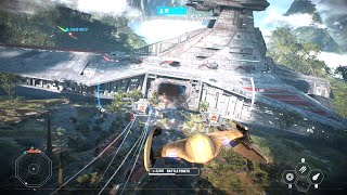 Galactic Assault Gameplay  Kashyyyk Separatist Star Wars Battlefront II [upl. by Enahpets]