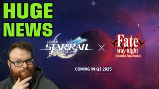 HONKAI STAR RAIL x FATE COLLAB ANNOUNCED NEW AREA IN 24 [upl. by Oiramad]