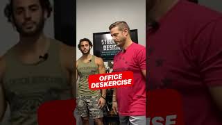 How to DESKercise at Work shorts [upl. by Malha]