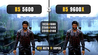 AMD Ryzen 5 5600 vs Ryzen 5 9600x  x2 Price Justified or Not🤔 1080p 1440p 4K  4070 Ti Super [upl. by Mehta279]