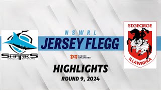 Jersey Flegg Cup HIGHLIGHTS  Round 9 2024  Cronulla Sharks vs St George Illawarra Dragons [upl. by Comyns2]