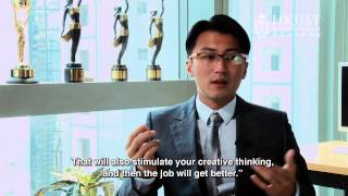 Nicholas Tse Founder and CEO of Post Production Office on Leadership [upl. by Aznola]