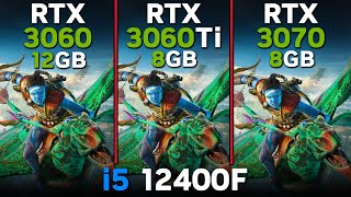 RTX 3060 vs RTX 3060 Ti vs RTX 3070  i5 12400F  Tested in 16 games [upl. by Kronfeld150]