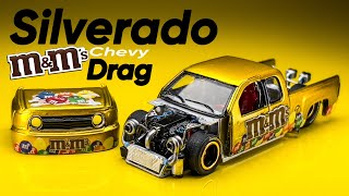 Chevy Silverado V8 Twin Turbo MampM’s Drag Majorette Custom [upl. by Nickola]