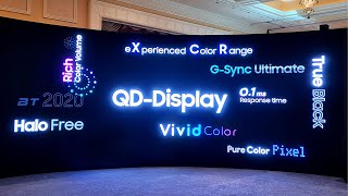 CES 2022 삼성디스플레이 부스 랜선 투어 QD Display Zone Samsung Display [upl. by Handel553]