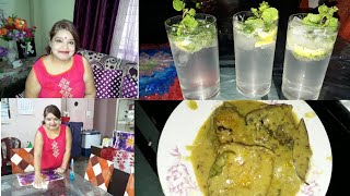 Tuesday Vlog  Virgin Mojito and Fish Rezala recipe  Anjali vlog Baruah [upl. by Dhar]