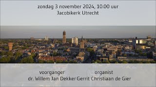 De vreugde van het gebed  live kerkdienst  zondag 3 november  1000 uur [upl. by Eiramanig]