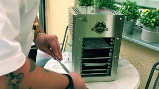 Oberhitzegrill Jamestown BRAD Grill für 300 Euro  Unboxing  030 BBQ [upl. by Ariahs]