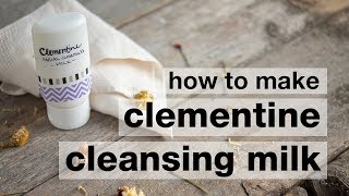 How to Make DIY Clementine Facial Cleansing Milk [upl. by Comyns]