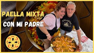 Cómo hacer PAELLA MIXTA 🥘🥘🥘 [upl. by Haisoj897]