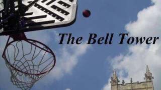 AMAZING 130 ft Basketball Shot from a BELL TOWER [upl. by Takara]