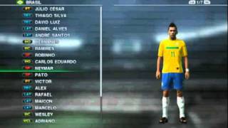 Neymar Pes 2011 [upl. by Aihsikal625]