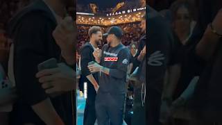 Steph confronts Klay 😭 stephcurry warriors nba [upl. by Elleral]