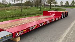 Faymonville MAX510 Lowbed Trailer  De Borg Trading Company [upl. by Ahcmis]