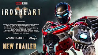 IRONHEART  First Look Trailer 2023  Marvel Studios amp Disney  iron heart trailer [upl. by Purington]