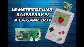 GAME BOY CLASSIC con Raspberry Pi Zero  Retroflag GPi CASE [upl. by Eceinahs]