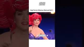 Katy Perrys Hilarious Mermaid Fall In American Idol🧜‍♀️katyperry americanidol funnyvideo tiktok [upl. by Obeded674]