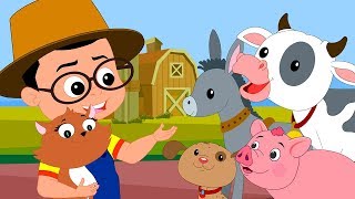 Nella Vecchia Fattoria  Canzoni con Animali  On the Old Farm  Kids Tv Italiano  bambini canzoni [upl. by Luciano]