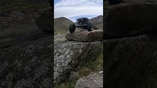 Axial Capra 4ws rc rock crawling [upl. by Lussi]