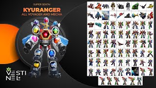 Kyuranger All Voyager and Mecha [upl. by Latrell]