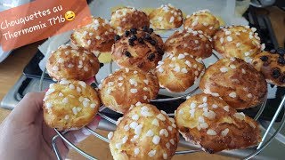 CHOUQUETTES FACILES AVEC LE THERMOMIX TM6 [upl. by Annelg]