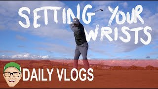 SETTING YOUR WRISTS CAN HURT YOUR GOLF SWING [upl. by Yragerg147]