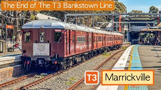 Transport for Sydney Vlog 872 The End of The T3 Bankstown Line  Marrickville Station [upl. by Niowtna426]