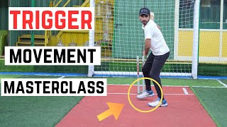 Trigger Movement for Advance Batting Skill  Trigger movement cricketmastery [upl. by Rebmac109]