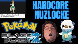 Pokemon Blaze Black 2 REDUX Challenge mode Hardcore Nuzlocke experience [upl. by Haywood252]