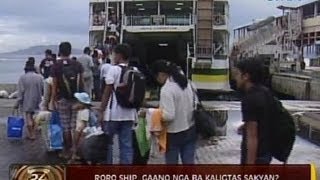 24Oras RORO ship gaano nga ba kaligtas sakyan [upl. by Nothsa]