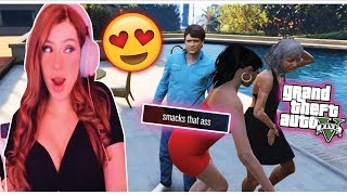 MY DOUBLE DATE IN GTA 5 RP [upl. by Ellehsram]