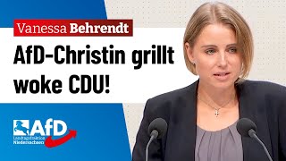 AfDChristin grillt woke CDU – Vanessa Behrendt AfD [upl. by Whitcher]