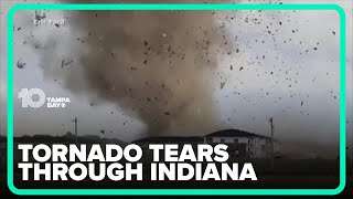 Tornado tears through Greenwood Indiana [upl. by Sparky]