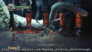 Dantes Inferno Walkthrough  Chapter 2 King Minos Boss Fight [upl. by Yurik]