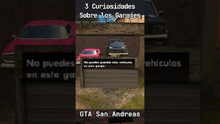 3 Curiosidades Sobre los GARAJES en GTA San Andreas gtasanandreas minnio gta [upl. by Sharma]