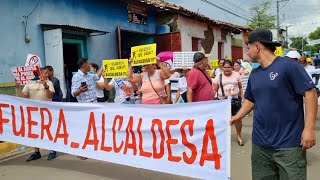 Marcha contra alcaldesa de Usulután [upl. by Alegna]