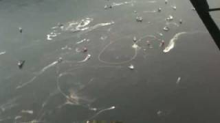 Sitka Sound Sac Roe Herring Fishery Last sets of 2nd Opening 2010MOV [upl. by Trebleht]