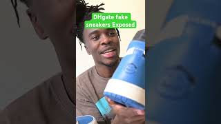 DHGate fake sneakers exposed sneakers dhgatedunks sneakerhead dhgateshoes nike dhgateunboxing [upl. by Eiruam]