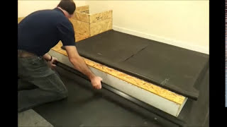 Fitting a Backplate to a Gutter Edge  StepbyStep Rubber Roof Tutorials [upl. by Anatol]