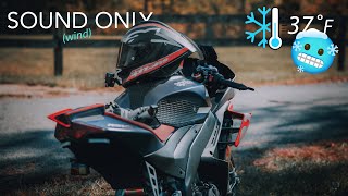 Quick Chilly Morning Ride 🥶  Aprilia RSV4 [upl. by Eelsha]