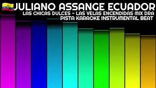 LAS CHICAS DULCES VELAS ENCENDIDAS MACUMBA EL DESAMOR PISTA KARAOKE INSTRUMENTAL BEATCUMBIA ECUADOR [upl. by Adikam276]