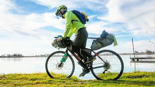 Lightweight Bicycle Touring Setup Bikepacking [upl. by Krista527]