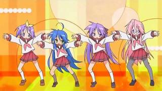 Lucky Star  Opening HD 【 Creditless 】 [upl. by Acihsay]