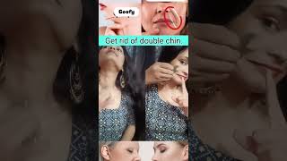 Get rid of double chin facemassage facialmassage skincare beauty massage lips smilelines [upl. by Lawry412]