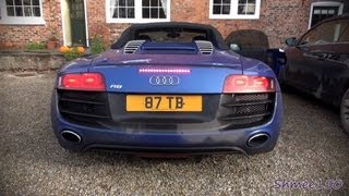 Cold Start of the Audi R8 V10 Spyder Shmeemobile [upl. by Slosberg651]