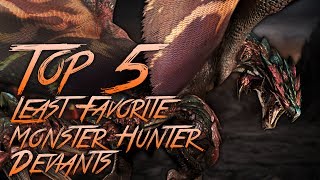 Top 5 Least Favorite Monster Hunter Deviants [upl. by Sibyl]