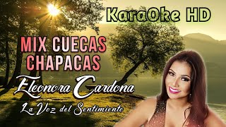 MIX CUECAS CHAPACAS  ELEONORA CARDONA KaraOke HD [upl. by Nylarak910]