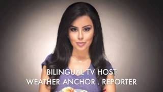 Weather Anchor Demo Reel  Leticia Castro [upl. by Emanuela]